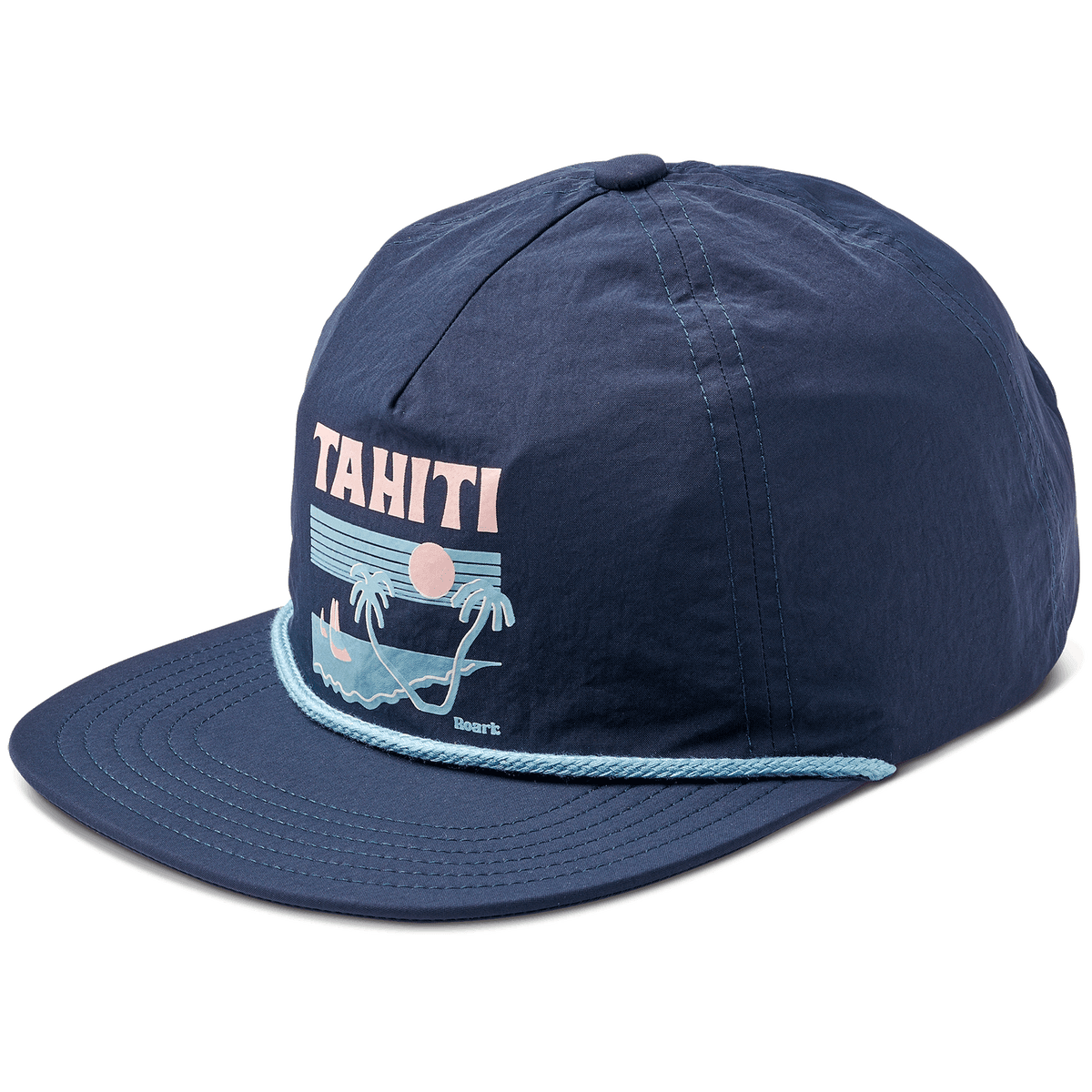 Roark Tahiti Time Classic 5 Panel Hat Dark Navy