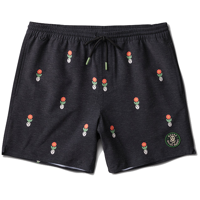 Roark Shorey 16" Deep Roots Boardshorts - Men's Black