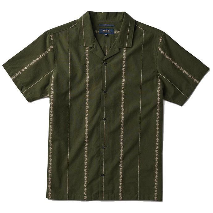 Roark Gonzo Treeline Dobby Shirt - Men's Dark Military