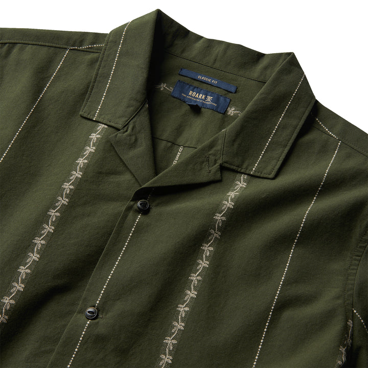 Roark Gonzo Treeline Dobby Shirt - Men's Dark Military